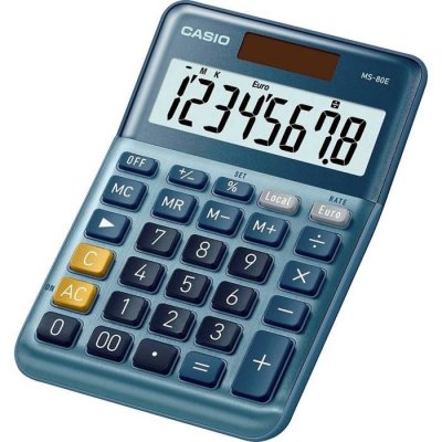 CASIO Calculatrice De Bureau  Ms-80e