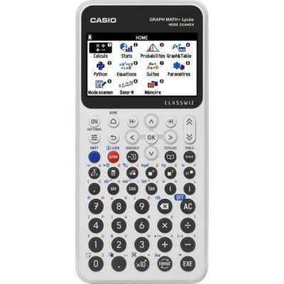  Calculatrice Graphique Casio - Lyc&eacute;e - Math+ - Blanc