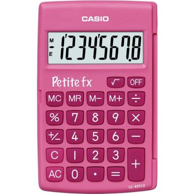 CASIO Calculatrice scolaire -  - Petite Fx - Rose