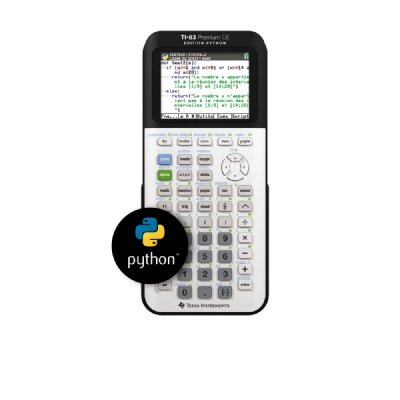 TEXAS INSTRUMENTS Calculatrice Texas Instrument TI-83 Premium CE Python