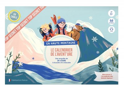 EN CAVALE Calendrier de l'avent enqu&ecirc;te neige eternelle d&egrave;s 7 ans - TU