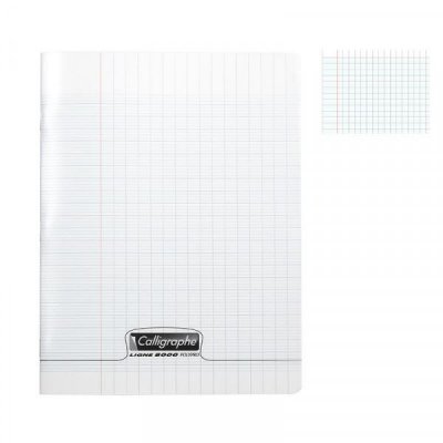  Calligraphe Cahier 8000 POLYPRO, 170 x 220 mm, incolore - Lot de 14
