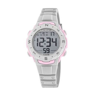 Calypso Mixte Digital Quartz Montre avec Bracelet en Plastique K5801/1