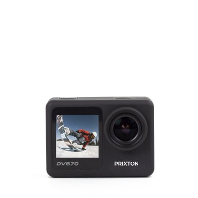 PRIXTON Cam&eacute;ra de sport 4K double &eacute;cran  DV670
