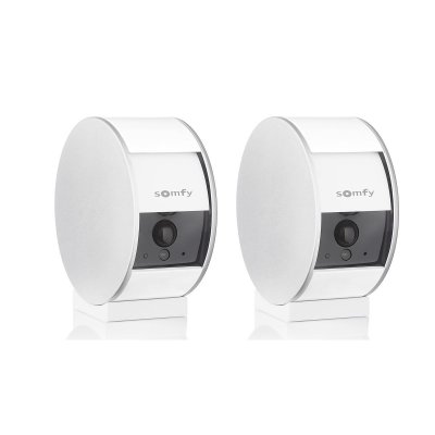 SOMFY Cam&eacute;ra de surveillance int&eacute;rieure  1870469 lot de 2