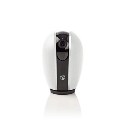 NEDIS Cam&eacute;ra IP intelligente Wi-Fi - Blanc/Gris