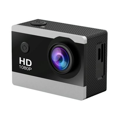 YONIS Camera Sport Ecran Ips Hd 2.0 Pouces Etanche 1080p Grand Angle 170&deg; 