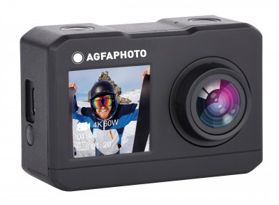 AGFAPHOTO Cam&eacute;ra sport Wi-Fi  AC9000 Noir 