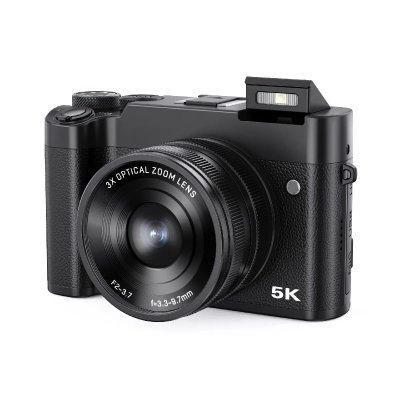 INF Cam&eacute;ra vid&eacute;o num&eacute;rique 16X 5K Vlog YouTube Vlogging 64MP Enregistreur de cam&eacute;ra