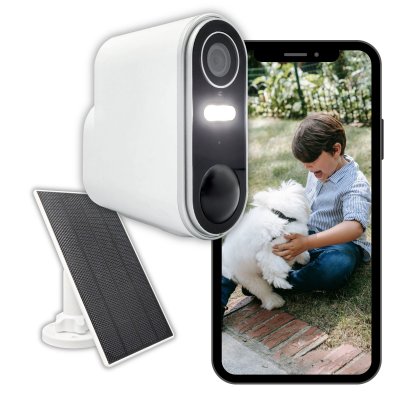 KONYKS Cam&eacute;ra Wi-Fi ext&eacute;rieure 3 MP Air 2 Solar + Panneau Solaire WH