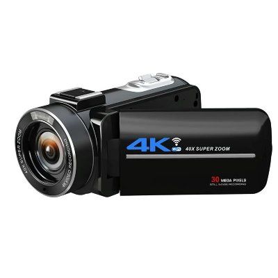YONIS Cam&eacute;scope num&eacute;rique 4k 40x zoom &eacute;cran tactile ips 3.0 pouces wifi lumi&egrave;re int&eacute;gr&eacute;e  