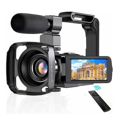 YONIS Cam&eacute;scope Num&eacute;rique 4k 56mp Zoom 18x &Eacute;cran Tactile Wifi Vision Nocturne 