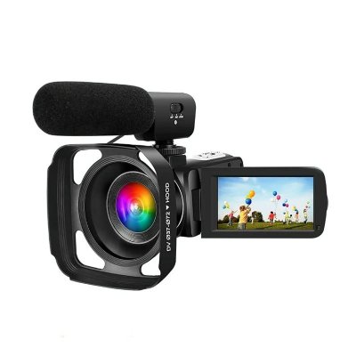 YONIS Cam&eacute;scope Num&eacute;rique 4k &Eacute;cran Tactile 18x Zoom Vision Nocturne Wifi 