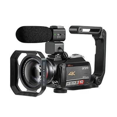 YONIS Cam&eacute;scope Num&eacute;rique 4K HD Vision Nocturne Zoom Optique 12X WiFi Avec Microphone 