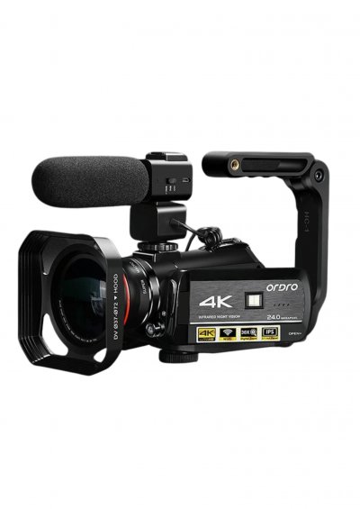 YONIS Cam&eacute;scope Num&eacute;rique 4K UHD Vision Nocturne &Eacute;cran Tactile WiFi Avec Micro Et Tr&eacute;pied  