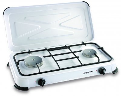 KEMPER Camping Cooker 2 Gas Burner 30mbar