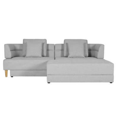 CONCEPT USINE Canap&eacute; scandinave multifonction design 4 places BERGA - Gris