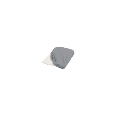 CANDIDE  - Housse de matelas &agrave; langer gris &eacute;ponge 50x75cm