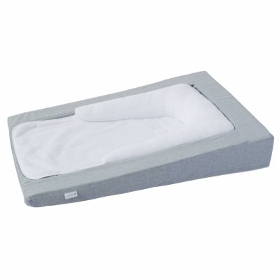 CANDIDE  - Matelas &agrave; langer douillet &eacute;volutif gris chin&eacute;