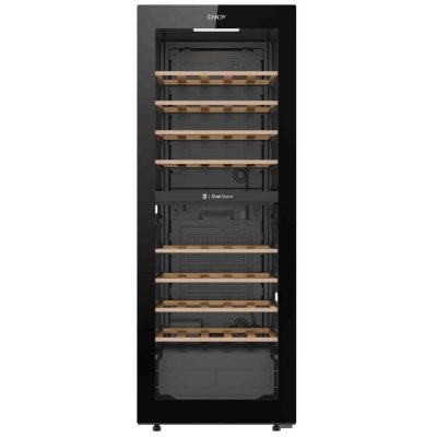CANDY  CNWQ4G56G2 Refroidisseur de vin compresseur Pose libre Noir 56 bouteilles