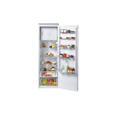 Candy - R&eacute;frig&eacute;rateur int&eacute;grable 1 porte 253+33l classe f niche 178cm glissi&egrave;res cm4s518ew