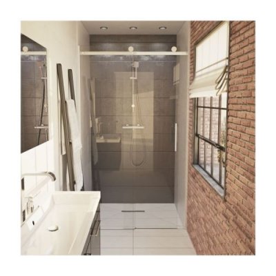 WIRQUIN Caniveau de douche - 700 mm - Venisio Slim -  Pro