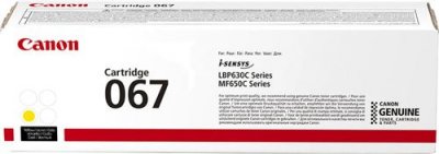 CANON  067 Cartouche de toner 1 pi&egrave;ce(s) Original Jaune