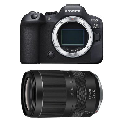 CANON  appareil photo hybride eos r6 mark II + rf 24-240mm f/4-6.3 is usm