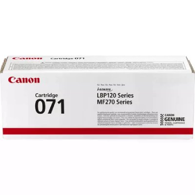 CANON  Cartridge 71 BK Toner Noir Rendement 1200 Pages (Emballage Carton)