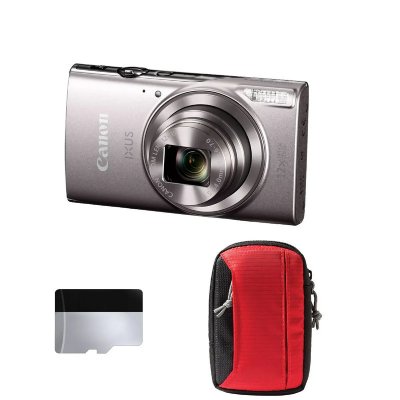 CANON  Compact Ixus 285 HS A Silver + Sac + Carte SD 8Go - Neuf