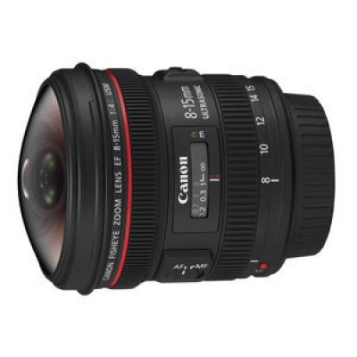 CANON  Ef 8-15mm f/4L Fisheye Usm