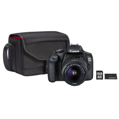 Canon Eos 2000d 18-55 Mm Pack Reflex Camera Noir