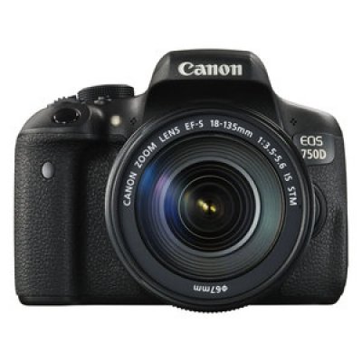 CANON  EOS 750D 24.2 MPs 3' &Eacute;cran LCD, Objectif &agrave; zoom