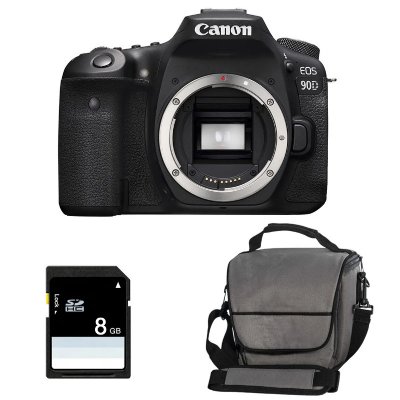 CANON  eos 90d nu + sac + sd 8go 