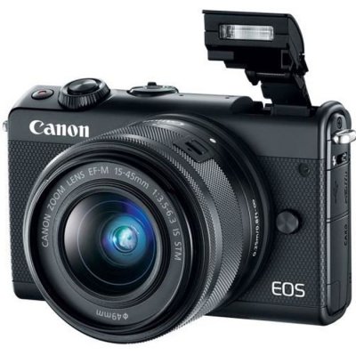 CANON  EOS M100 - appareil photo num&eacute;rique lentille EF-M 15-45 mm 
