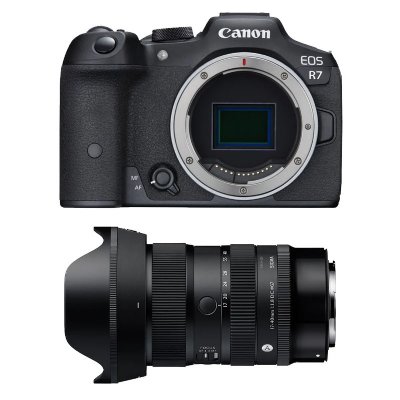 CANON  EOS R7 + Objectif SIGMA 17-40mm f/1.8 DC Art - Neuf
