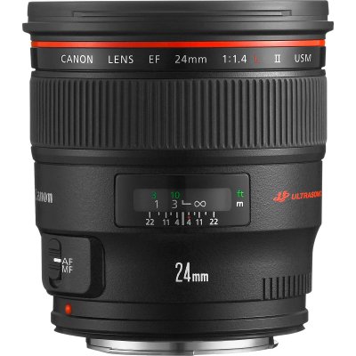 CANON  objectif ef 24mm f/1,4 l II usm