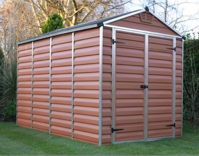 PALRAM CANOPIA BY  Abri de jardin Skylight 303.6 x 185.4 cm Ambre