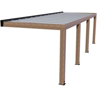 CANOPIA BY PALRAM Canopia pergola helsinki pergola en bois de c&egrave;dre 860 x 300 707372 