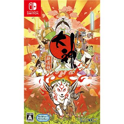 [CAPCOM] Capcom Okami Zekkeiban NINTENDO SWITCH IMPORT JAPONAIS  REGION FREE