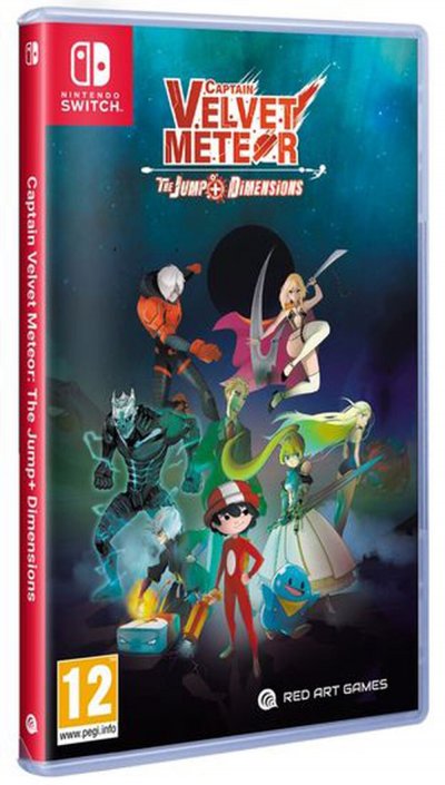 JUST FOR GAMES MAXIMUM ENT. Captain Velvet Meteor The Jump + Dimensions SWITCH 