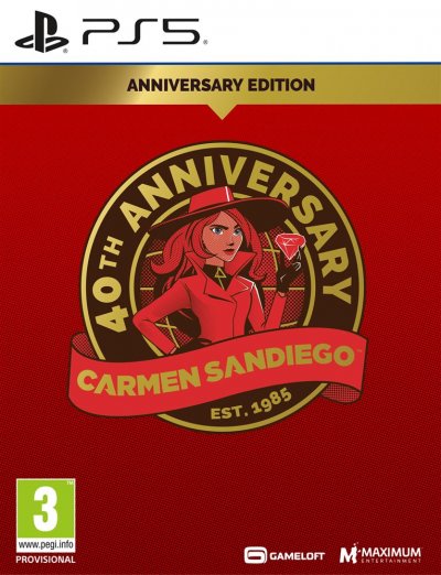 Carmen Sandiego 40th Anniversary Edition PS5 