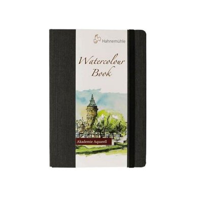 HAHNEMUHLE Carnet aquarelle Watercolour Book portrait 200g/m2 30feuilles A5 - Hahnem&uuml;hle 