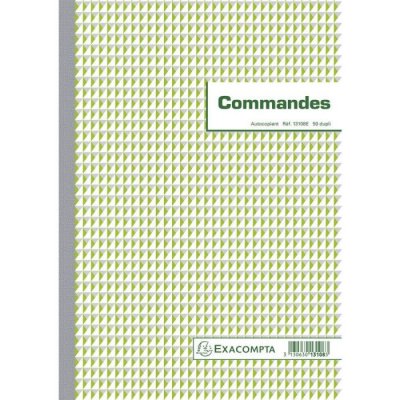 EXACOMPTA Carnet de commande dupli - 13108E -  - 21 x 29,7 cm