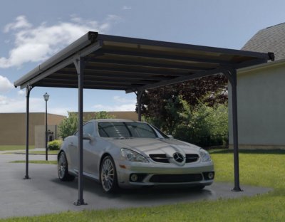 PALRAM Carport voiture """"Verona"""" - 14.9 m&sup2; Habitat Et Jardin