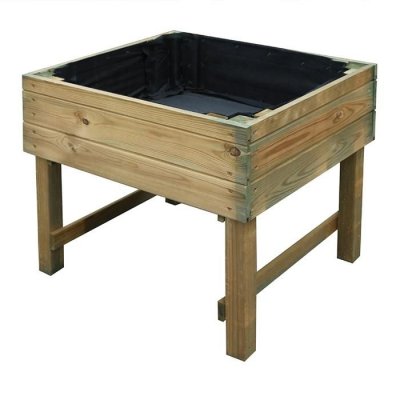 CERLAND Carr&eacute; potager sur&eacute;lev&eacute; enfants 60x50 mini gariguette 1579 jardipolys