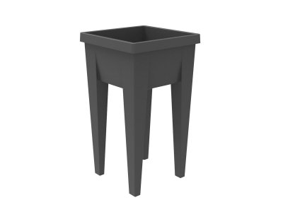 EDA Carr&eacute; potager Veg'Table urban 23 l anthracite  Anthracite