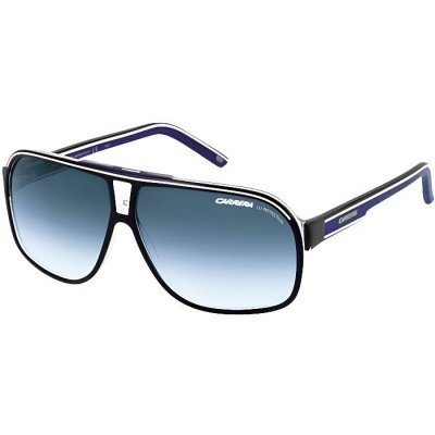 CARRERA  Grand Prix 2 Sunglasses, T5C/08 BKCR BKWHTBL, 64 Unisex