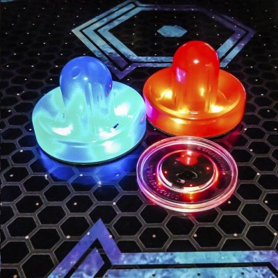 DEVESSPORT Carromco table de Air Hockey Fire VS Ice