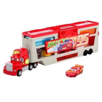 MATTEL Cars Disney Pixar Color Changers Mack Truck Customizer Car Rouge